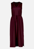 Midikleid  elegant mit Schlitz / Vorderseite
