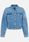 Jeansjacke kurz mit Knopfleiste  / Vorderseite