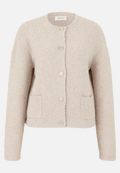 Strick-Cardigan mit Knopfleiste / Vorderseite