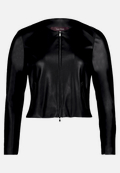 Blazer-Jacke mit Reißverschluss / Vorderseite