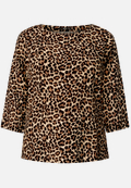 Leobluse mit Rundhalsausschnitt / Vorderseite
