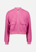 Boucè Jacke mit Reißverschluss / Vorderseite