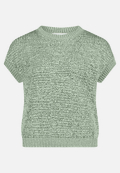 Strickpullover mit Rundhalsausschnitt / Vorderseite