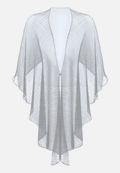 Cape im Glitzer-Look / Vorderseite