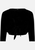 Bolero 3/4 Arm zum Binden  / Vorderseite