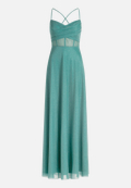 Abendkleid im Glitzer-Look / Vorderseite