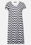 Sommerkleid mit V-Ausschnitt / Vorderseite