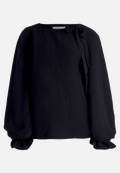 Casual-Bluse mit Schleifenknoten / Vorderseite