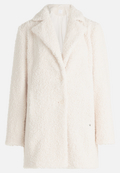 Plüschjacke mit Reverskragen / Vorderseite