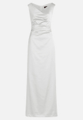Abendkleid mit Raffung / Vorderseite