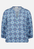 Casual-Bluse mit Muster / Vorderseite