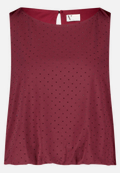 Blusentop im Glitzer-Look / Vorderseite