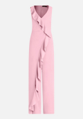 Jumpsuit mit Volant / Vorderseite