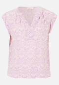 Casual-Bluse mit Muster / Vorderseite