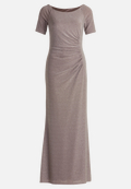 Abendkleid im Glitzer-Look / Vorderseite