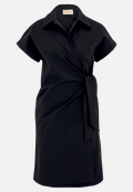 Wickelkleid mit Taschen / Vorderseite