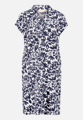 Casual-Kleid mit überschnittenen Ärmeln / Vorderseite