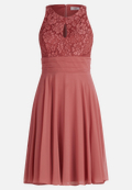 Abendkleid mit Spitze / Vorderseite