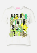 Basic Shirt mit Aufdruck / Vorderseite