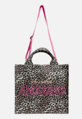 Shopper im Leo-Look / Vorderseite