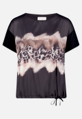 Blusenshirt mit Aufdruck / Vorderseite