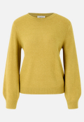 Strickpullover mit Rundhalsausschnitt / Vorderseite