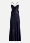 Abendkleid im Glitzer-Look / Vorderseite