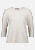 Basic Shirt mit Rundhalsausschnitt / Vorderseite