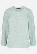 Strickpullover mit 3/4 Arm / Vorderseite