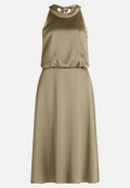 Cocktailkleid mit Stehkragen / Vorderseite