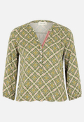 Casual-Bluse mit Muster / Vorderseite
