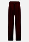 Elegante Stoffhose  mit Bindegürtel / Vorderseite