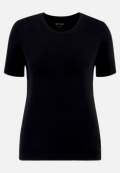 Basic Shirt mit Rundhalsausschnitt / Vorderseite