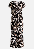 Jumpsuit mit U-Boot-Ausschnitt / Vorderseite