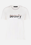 Basic Shirt mit Aufdruck / Vorderseite