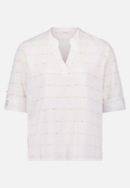 Casual-Bluse mit Lurexfaden / Vorderseite