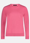 Basic-Strickpullover mit Rundhalsausschnitt / Vorderseite