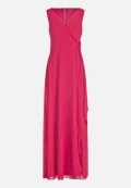 Abendkleid mit Volant / Vorderseite
