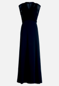Abendkleid mit Raffung / Vorderseite
