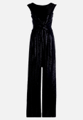 Jumpsuit im Glitzer-Look / Vorderseite