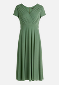 Cocktailkleid im Glitzer-Look / Vorderseite