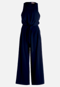 Jumpsuit mit Bindegürtel / Vorderseite