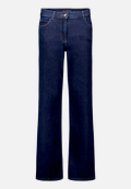 Wideleg Jeans mit Used Waschung  / Vorderseite