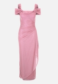 Abendkleid im Glitzer-Look / Vorderseite