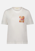 Halbarm-Shirt mit Rundhalsausschnitt / Vorderseite