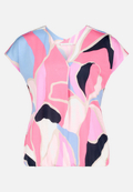 Casual-Shirt mit Gummizug / Vorderseite