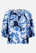 Schlupfbluse mit Print / Vorderseite