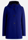 Wolljacke mit Kapuze / Vorderseite