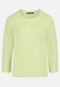 Strickpullover mit 3/4 Arm / Vorderseite