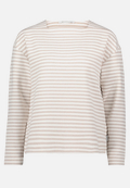 Sweatshirt mit U-Boot-Ausschnitt / Vorderseite